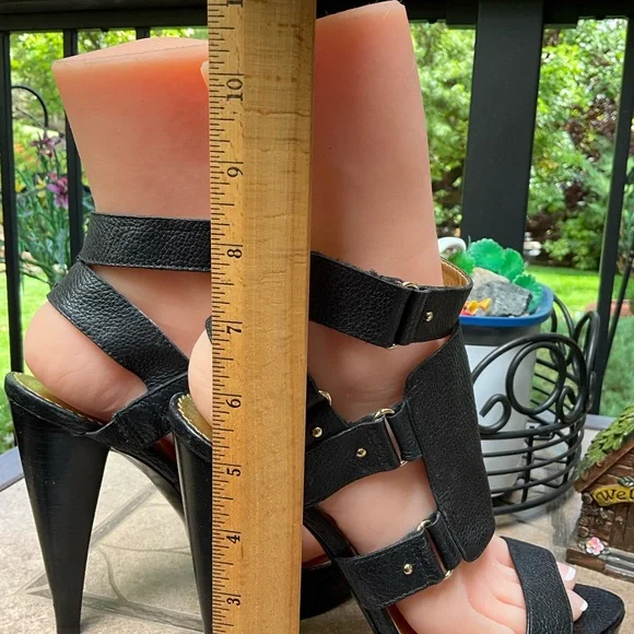 Elegant Black Women's Sandals by Report Signature size 7.5 - Picture 7 of 13